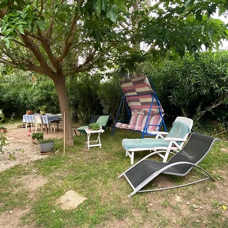 Terrain De Loisirs Avec Mobilhome Proche De La - V0824 Luxusní stan Vias